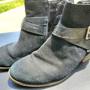Black ankle boots